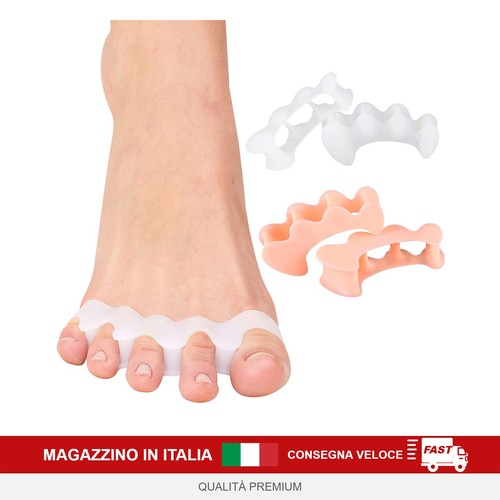 Separatore dita piede - dita, pezzi